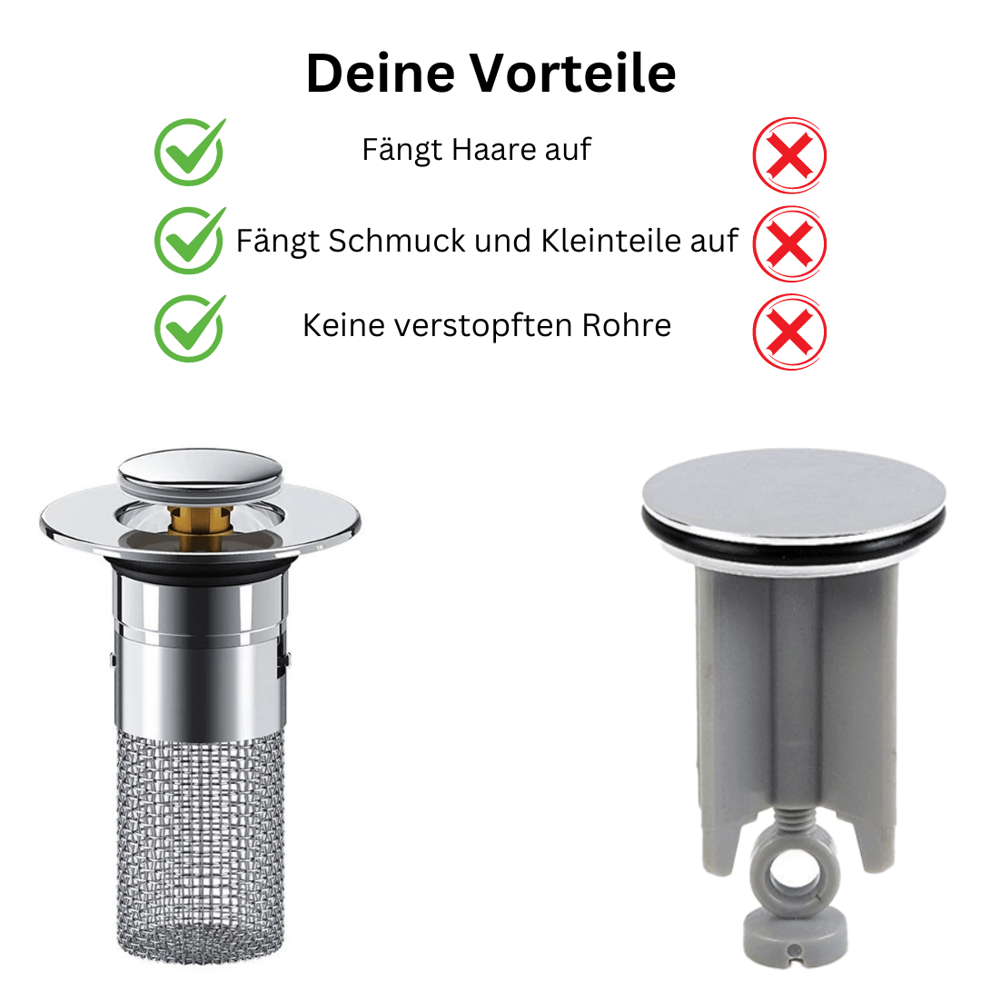 Menopo SafeLock - Universeller Stöpsel Schutz vor Verlust kleiner Gegenstände