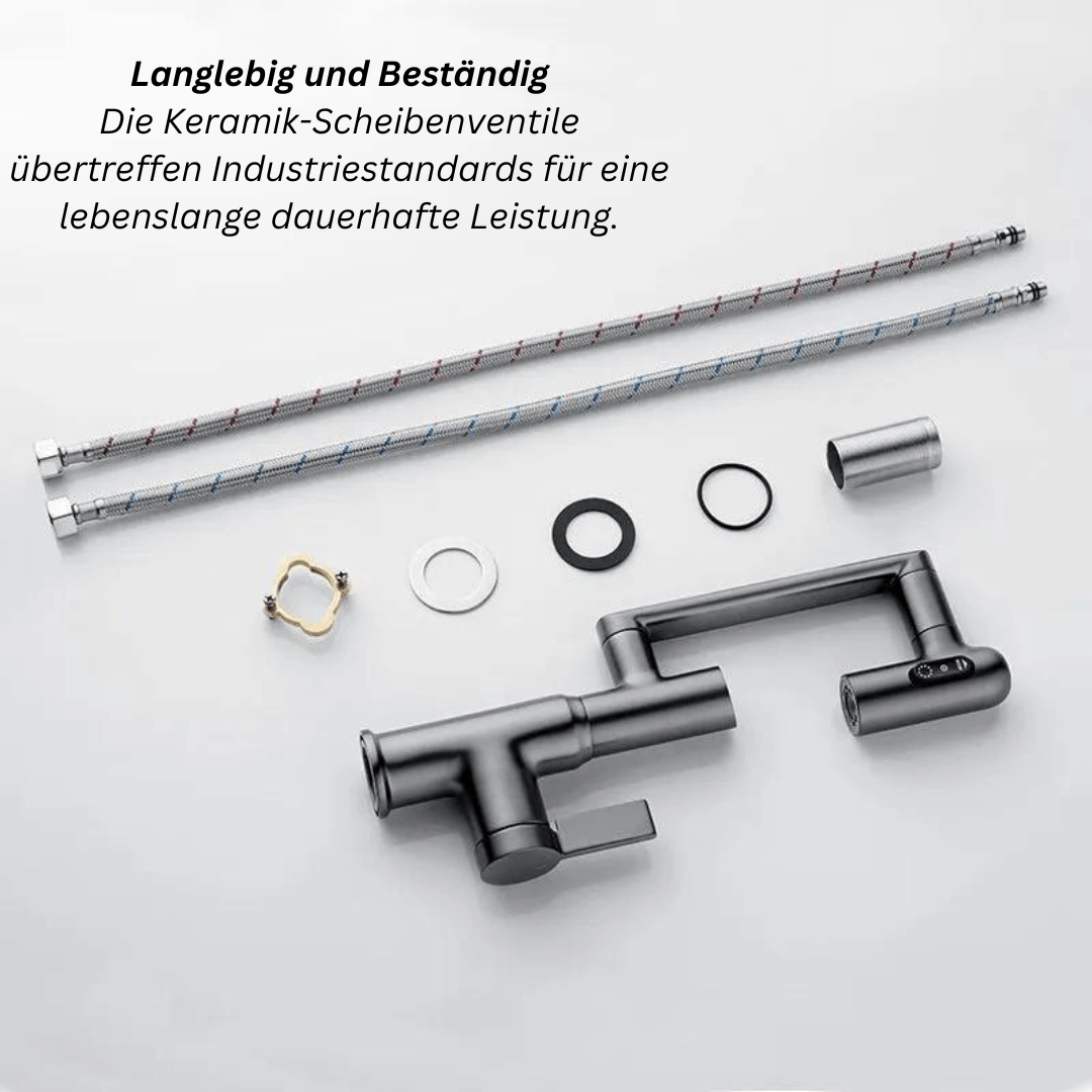 MENOPO Flexitap - Wasserhahn mit Temperaturanzeige FT2207