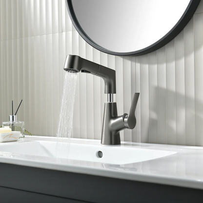 Menopo Smarttap - Funktioneller Wasserhahn mit ausziehbarem Schlauch FT2256