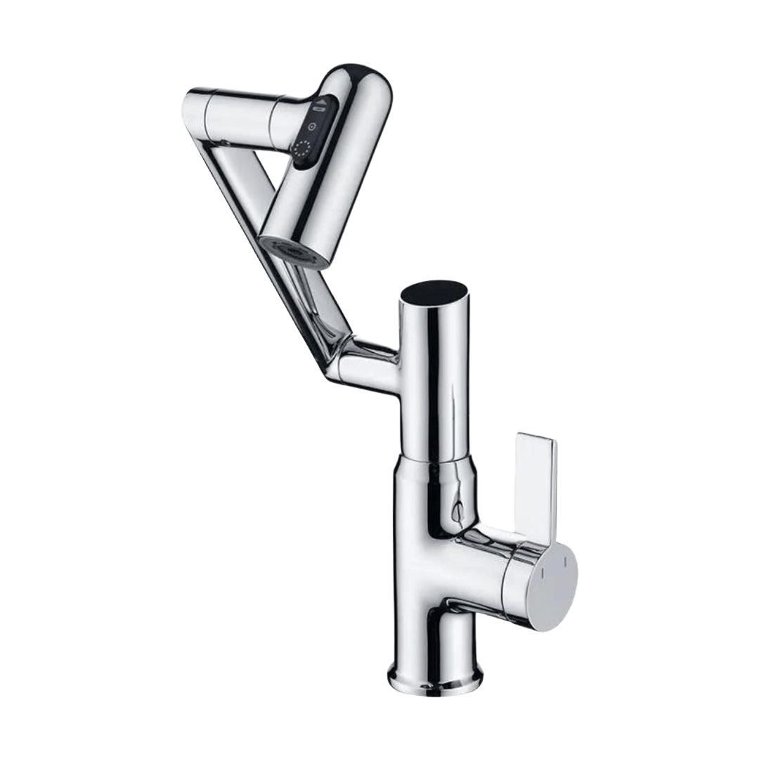 MENOPO Flexitap - Innovativer Wasserhahn mit digitaler Temperaturanzeige FT2207