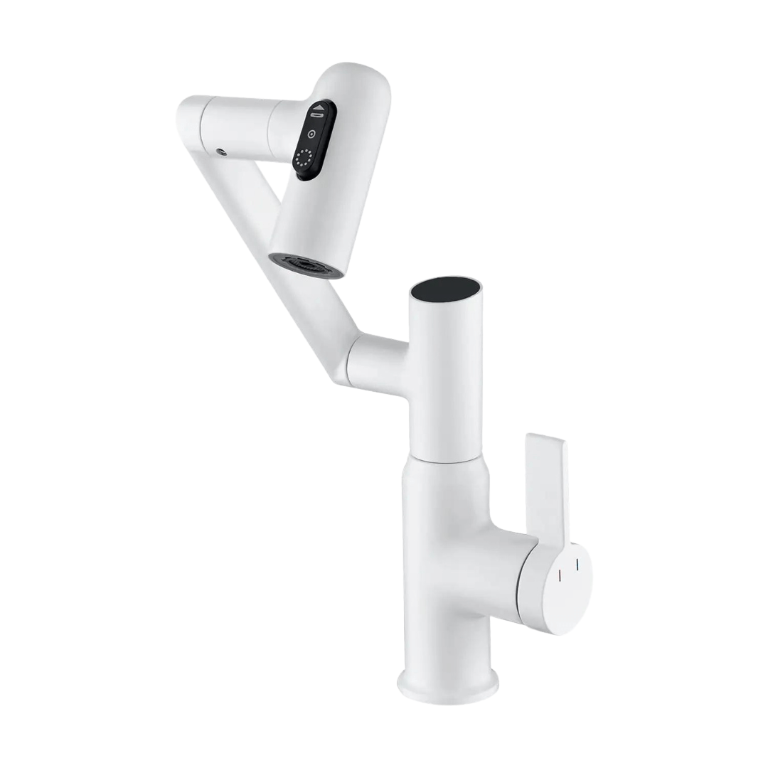 MENOPO Flexitap - Innovativer Wasserhahn mit digitaler Temperaturanzeige FT2207