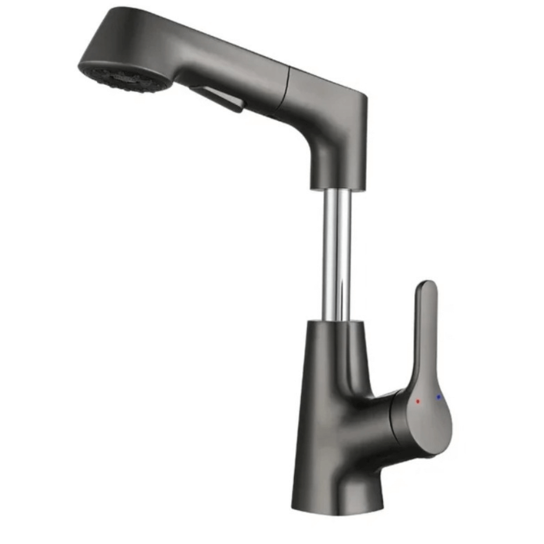 Menopo Smarttap - Funktioneller Wasserhahn mit ausziehbarem Schlauch FT2256